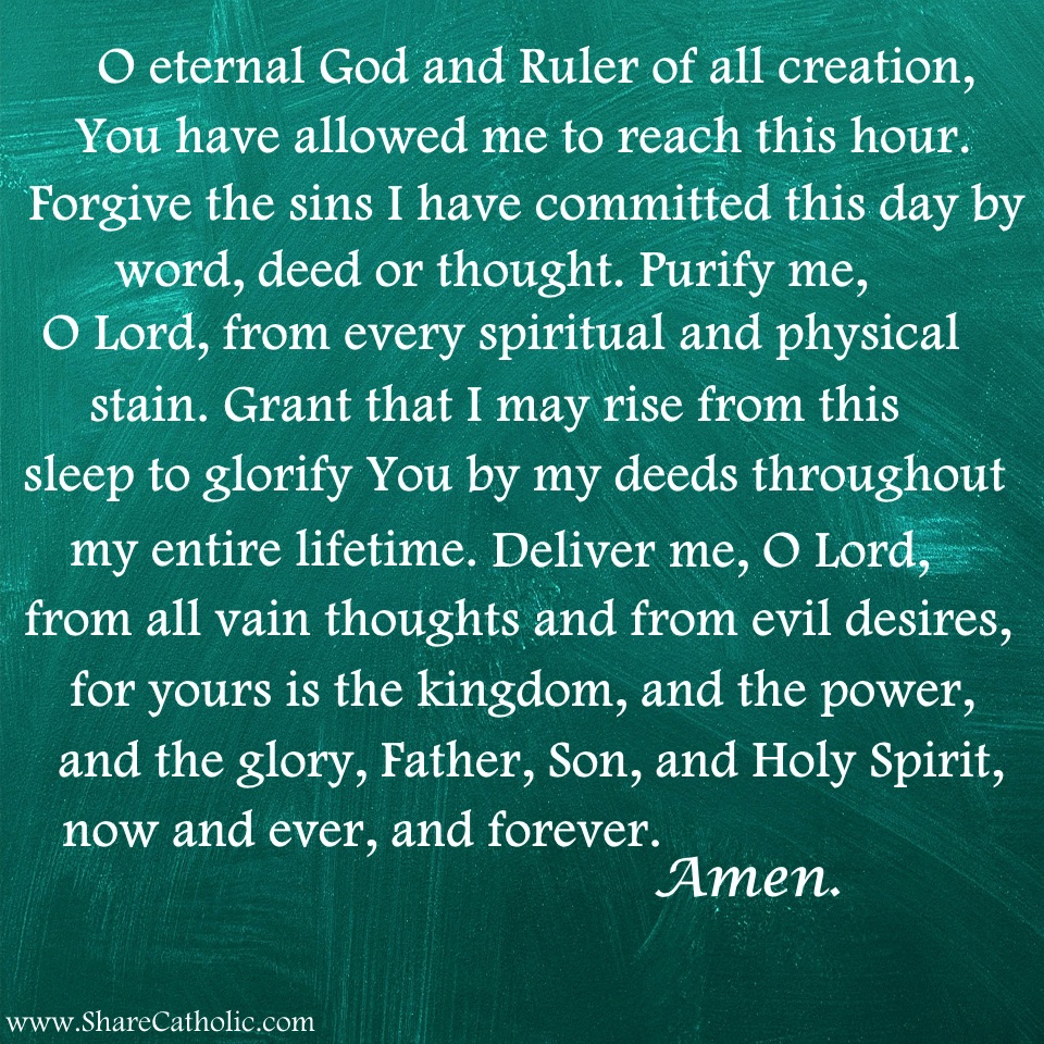 Evening Prayer to God the Father
