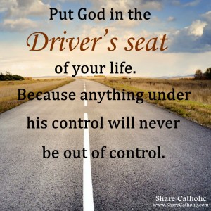 Is God in the Driver’s seat of your life?