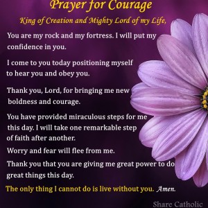 Prayer for Courage