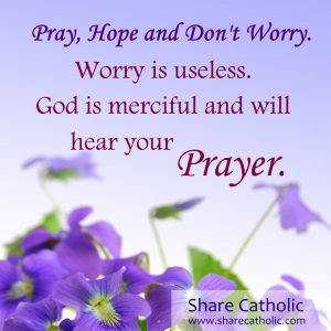 Pray without ceasing!