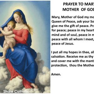 Happy Feast of Mary, the Mother of God