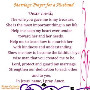 A Marriage Prayer for a Husband