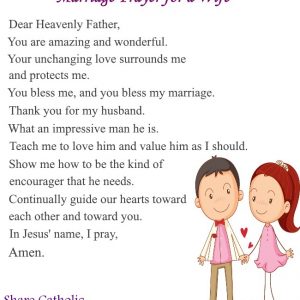 A Prayer for my Marriage