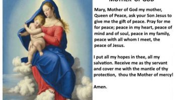 Happy Feast of Mary, the Mother of God