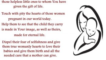 A Prayer for the Unborn