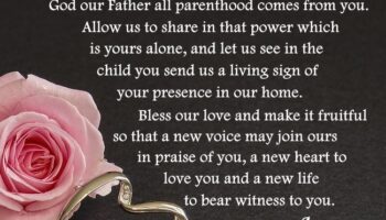 A Prayer for the gift of a Child