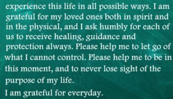 An Evening Prayer